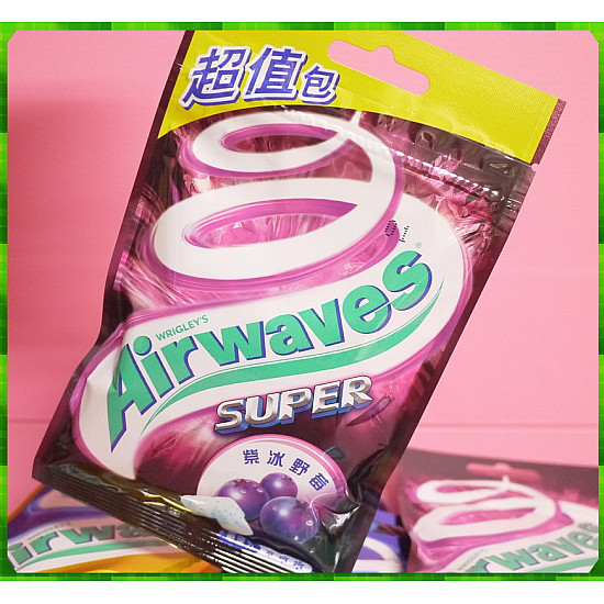 AirWave無糖口香糖(紫冰野莓口味)-加大89元賣包