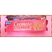 味覺百撰-Cremelo草莓夾心餅乾
