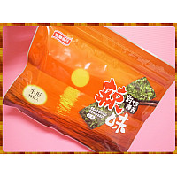 辣味-正宗聯華元本山大片手捲海苔(30片裝)對切海苔全素