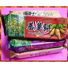 來自南投老工廠-竹香蕃薯餅(80g包)