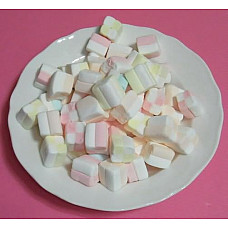 A級方塊交織情棉花糖2公分(1000g裝)