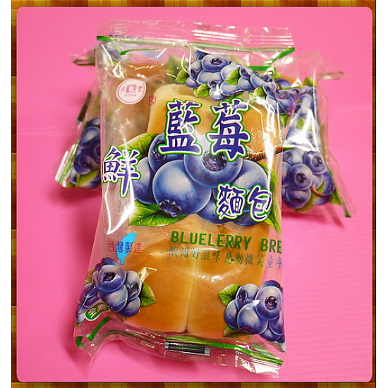 手作怀念学校面包(蓝莓夹心)