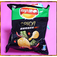 25元賣Lay's樂事spicy香辣烤海苔味洋芋片(單包報價)