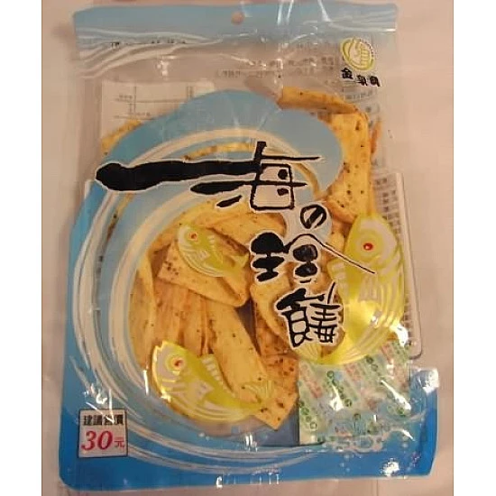 黑胡椒鱈魚條Q軟口感 黑胡椒鱈魚條Q軟口感