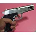 為您介紹-大人的玩具-正台灣製合法超擬真1:1手槍-1911EAGLE-Model(白金黑) 大人的玩具-正台灣製合法超擬真1:1手槍-1911EAGLE-Model(白金黑)