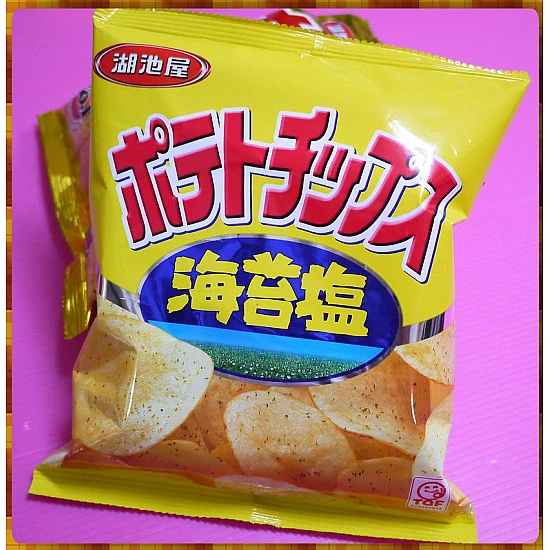 25元賣湖池屋海苔塩原片洋芋片(單包報價) 25元賣湖池屋海苔塩原片洋芋片(單包報價)