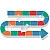 2x4公分全原木彩色骨牌組domino(100塊裝) 2x4公分全原木彩色骨牌組domino(100塊裝)