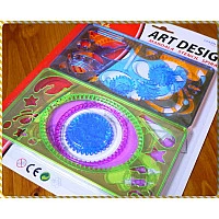 ART DESIGN曼陀羅螺旋圓盤模板套裝Mandala尺 ART DESIGN曼陀羅螺旋圓盤模板套裝Mandala尺