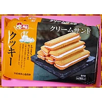 純小麥原料的經點牛奶夾心曲奇餅乾168g蛋奶素