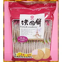 懷舊的法國酥草莓與香草雙口味396g家庭包 懷舊的法國酥草莓與香草雙口味396g家庭包
