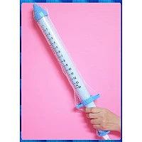 50公分長超大針筒造型粗水孔一次發射水柱水槍 50公分長超大針筒造型粗水孔一次發射水柱水槍