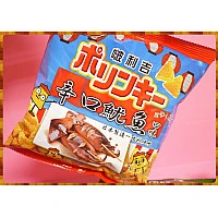 25元賣湖池屋啵利吉辛口魷魚口味酥脆三角玉米酥(單包報價)