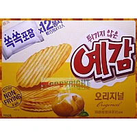 韓國原裝好麗友預感香烤洋芋片-原味盒裝12包裝