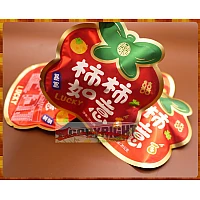 88正方柿柿如意造型水果風味軟糖-20g一包