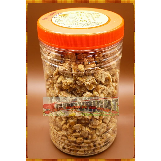 脾氣不好的老闆全手工製作的全台灣原料麥芽花生糖罐裝750g-去皮花生