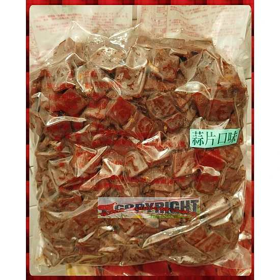 超厚外硬內軟經典厚豆干蒜片口味3000g派對包