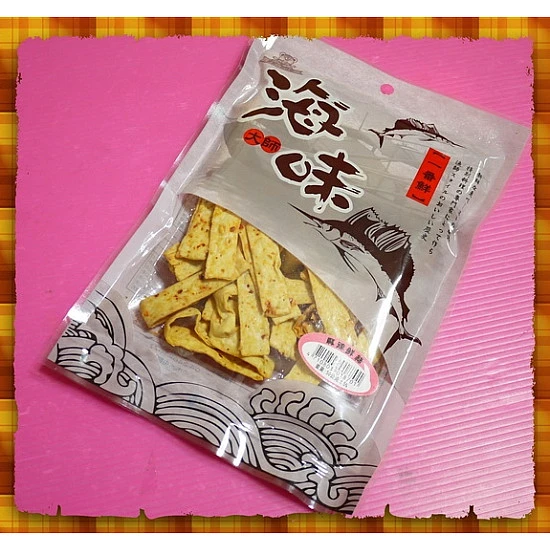 海味牌一番鮮-麻辣鱈魚條軟Q