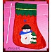 35公分精緻款聖誕襪子袋(裝禮物用)-單隻報價(厚)