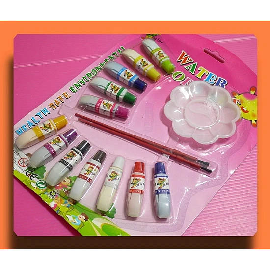 12色水彩原料加用具組 12色水彩原料加用具組