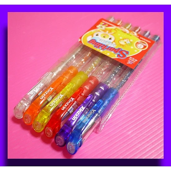 6色亮晶中性筆組(超好寫) 6色亮晶中性筆組(超好寫)