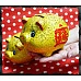 為您介紹-6吋(18公分)陶瓷金豬撲滿(粗金粒) 6吋(18公分)陶瓷金豬撲滿(粗金粒)