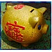 為您介紹-18吋(45公分)超級大陶瓷金豬撲滿(粗金粒) 18吋(45公分)超級大陶瓷金豬撲滿(粗金粒)