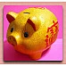 為您介紹-20吋(50公分)超級大陶瓷金豬撲滿(粗金粒) 20吋(50公分)超級大陶瓷金豬撲滿(粗金粒)