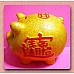 為您介紹-20吋(50公分)超級大陶瓷金豬撲滿(粗金粒) 20吋(50公分)超級大陶瓷金豬撲滿(粗金粒)