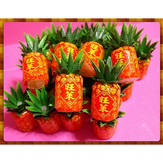 旺旺來鳳梨罐裝軟糖(28大顆盒裝)-素食可用