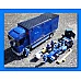 為您介紹-大世界一級方程式賽車加專用保母貨車積木(641片) 大世界一級方程式賽車加專用保母貨車積木(641片)