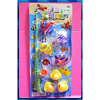 特大快速捲線式釣鴨鴨玩具組(磁鐵)