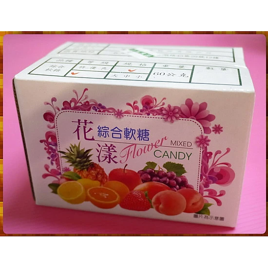 文創禮盒款-花漾台灣水果糖(單盒價)