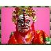 為您介紹-台灣民俗八家將布袋戲偶-甘爺又稱甘將軍 台灣民俗八家將布袋戲偶-甘爺又稱甘將軍
