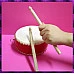 為您介紹-真正水牛皮手工製作的6吋雙面皮鼓(圓形) 真正水牛皮手工製作的6吋雙面皮鼓(圓形)
