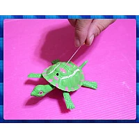 經典童玩再現-免電池的拉線牽龍跑-烏龜爺爺 經典童玩再現-免電池的拉線牽龍跑-烏龜爺爺