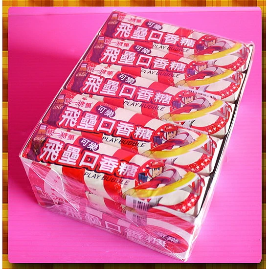 飛壘口香糖可樂口味