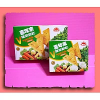 老牌-喜年來蔬菜餅乾V型大包盒裝 老牌-喜年來蔬菜餅乾V型大包盒裝