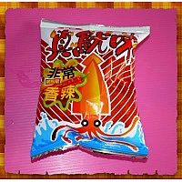 10元賣華元真魷味香辣口味(20包一箱裝) 10元賣華元真魷味香辣口味(20包一箱裝)