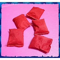 懷舊手縫沙包(5粒裝)方形款 懷舊手縫沙包(5粒裝)方形款