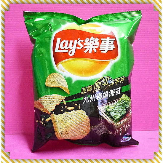 20元賣樂事厚切洋芋片九州岩燒海苔口味(單包報價) 20元賣樂事厚切洋芋片九州岩燒海苔口味(單包報價)