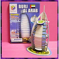 3D立體拼圖世界知名建築-杜拜帆船飯店 3D立體拼圖世界知名建築-杜拜帆船飯店