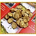 80g裝文創盒裝古早味5公分直徑耳朵餅全台灣製