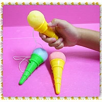 安全可愛軟球槍冰淇淋造型(加裝拉球線) 安全可愛軟球槍冰淇淋造型(加裝拉球線)
