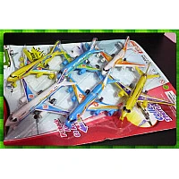 仿世界知名巨無霸民航機回力車組