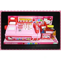 正式授權版-Kitty主題收銀機玩具組(聲光) 正式授權版-Kitty主題收銀機玩具組(聲光)