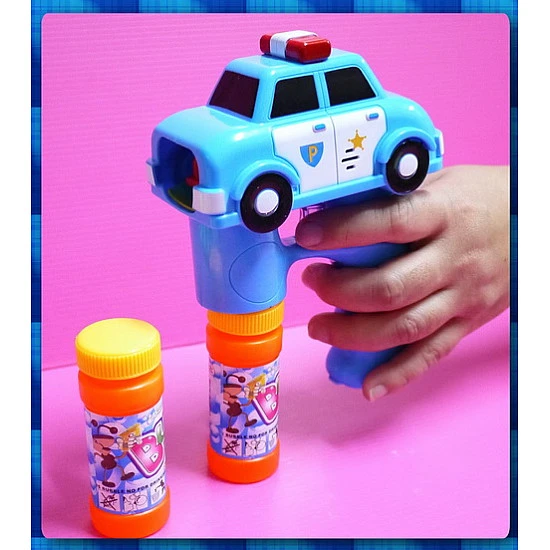 哇居然還有警察聲光連續吹泡泡槍(限量供應)