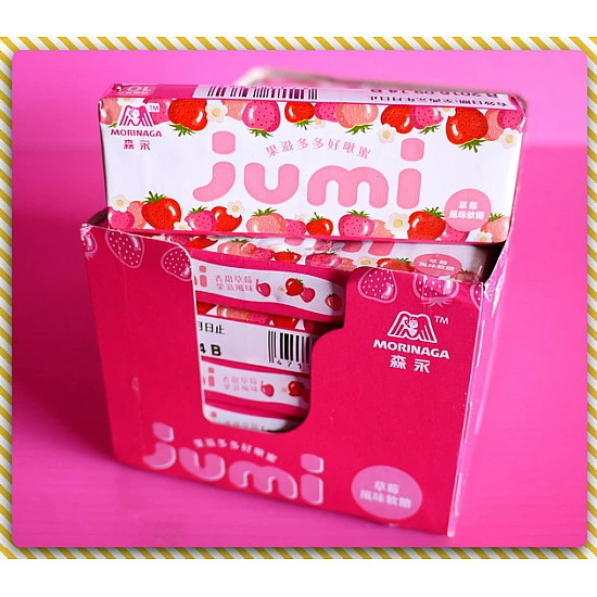 森永JUMI啾蜜軟糖草莓風味單條報價