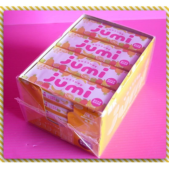森永JUMI啾蜜軟糖綜合水果風味單條報價