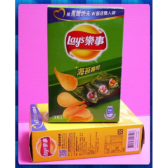 Lay's樂事洋芋片-海苔壽司中型包