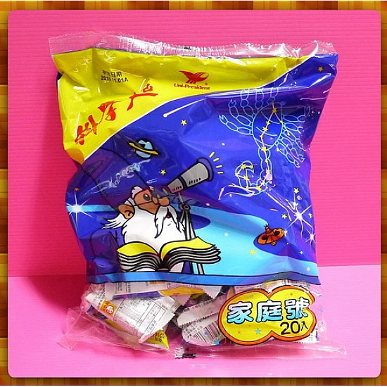 統一迷你科學麵(20小包裝家庭號)